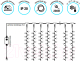 Миниатюра изображения товара Световой занавес Neon-Night Светодиодный Дождь 235-025