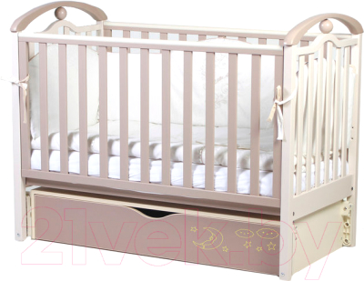 Детская кроватка Верес Соня ЛД5 (капучино)