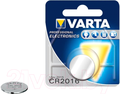 Батарейка Varta CR 2016 BLI 1