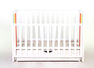 Детская кроватка Верес Соня ЛД13 (радуга)