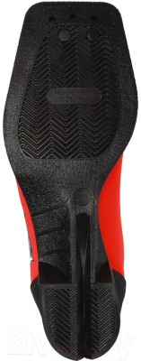 Ботинки для беговых лыж TREK Snowball (красный/черный, р-р 31)