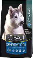 Сухой корм для собак Farmina Cibau Sensitive Fish Medium & Maxi (12кг) - 