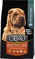 Сухой корм для собак Farmina Cibau Sensitive Lamb Medium & Maxi (12кг) - 