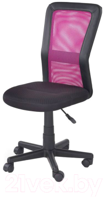 Кресло офисное Halmar Cosmo (черный/розовый)