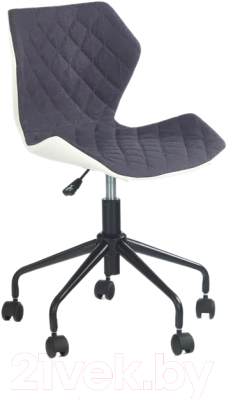 Кресло офисное Halmar Matrix (белый/серый)