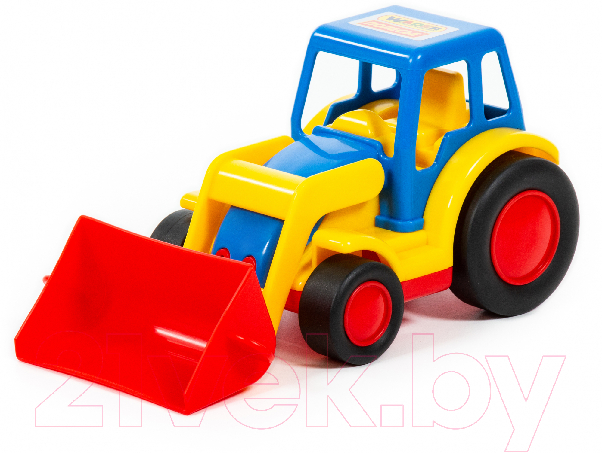 Погрузчик игрушечный Полесье Базик / 37626 (в коробке)