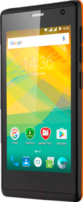Смартфон Prestigio MultiPhone Wize OK3 3468 Duo / PSP3468DUOORANGE (оранжевый)