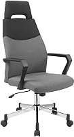 Кресло офисное Halmar Olaf (черный/серый) - 