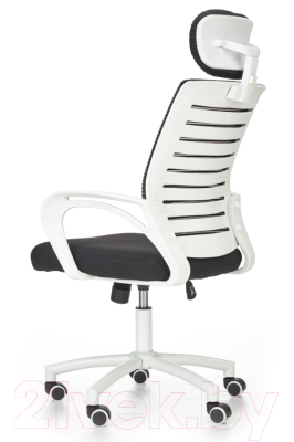 Кресло офисное Halmar Socket (черный/белый)