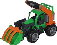 Трактор игрушечный Полесье ГрипТрак / 48387 (в сеточке) - 