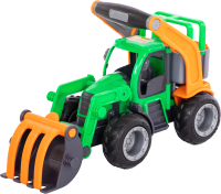 Трактор игрушечный Полесье ГрипТрак / 48387 (в сеточке) - 