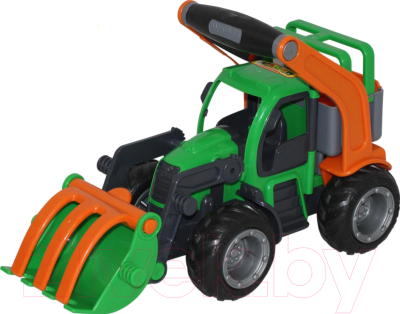 Трактор игрушечный Полесье ГрипТрак / 48387 (в сеточке)