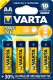 Комплект батареек Varta Longlife AA BLI 4 - 