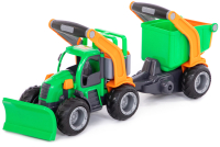 

Трактор игрушечный, с полуприцепом ГрипТрак / 37381