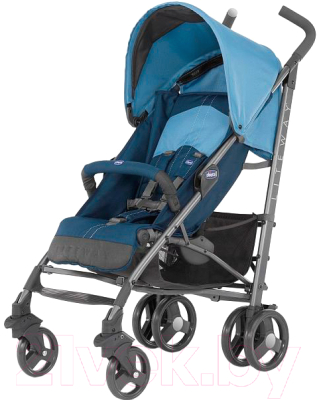 Детская прогулочная коляска Chicco Lite Way 2 Top (синий)