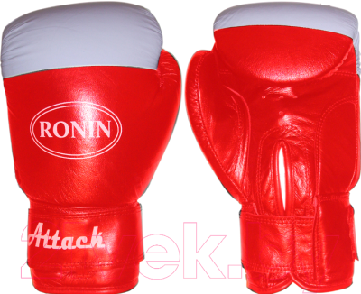 Боксерские перчатки Ronin Attack Y-716 (8 унций, красный)