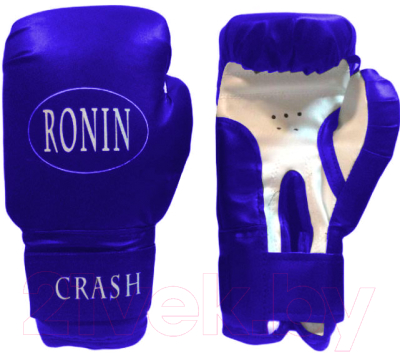 Боксерские перчатки Ronin Crash F121 (10 унций, синий)