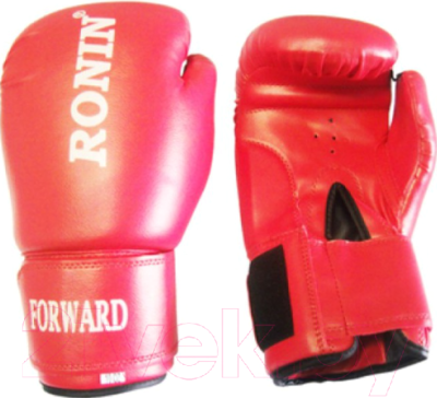 Боксерские перчатки Ronin Forward YB-735 (10 унций, красный)