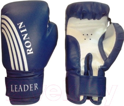 Боксерские перчатки Ronin Leader F122 (8 унций, синий)