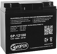 Батарея для ИБП Kiper GP-12180 (12V/18Ah) - 