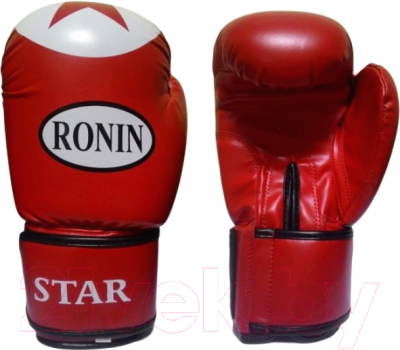 Боксерские перчатки Ronin Star FQ-11A (10 унций, красный)