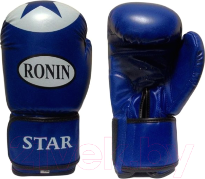 Боксерские перчатки Ronin Star FQ-11B (10 унций, синий)