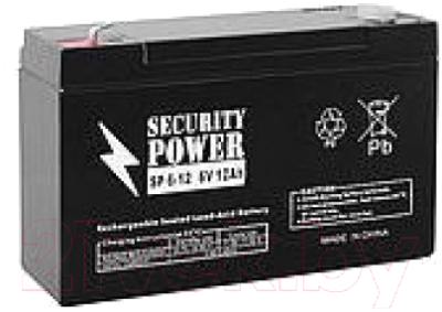 Батарея для ИБП Security Power SP 12-7 (12V/7Ah)