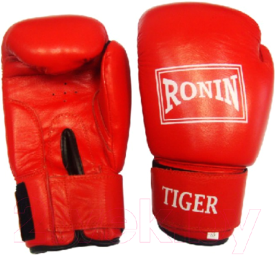 Боксерские перчатки Ronin Tiger Y713 (10 унций, красный)
