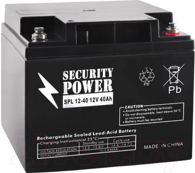 Батарея для ИБП Security Power SPL 12-40 (12V/40Ah)