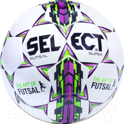 Мяч для футзала Select Futsal Super FIFA 4 (белый)
