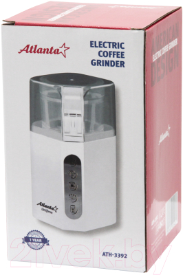 Кофемолка Atlanta ATH-3392 (белый)