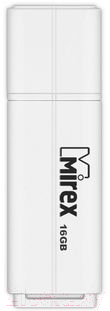 Usb flash накопитель Mirex Line White 16GB (13600-FMULWH16)