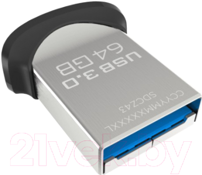 Usb flash накопитель SanDisk Ultra Fit 64GB (SDCZ43-064G-GAM46)