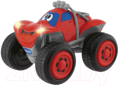 Радиоуправляемая игрушка Chicco Билли - большие колеса / 617592 (красный)