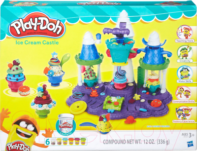 Набор для лепки Hasbro Play-Doh Замок мороженого / B5523
