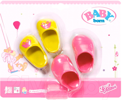 Аксессуар для куклы Zapf Creation Обувь Baby Born (822159) - товар по цвету не маркируется