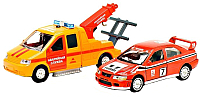 Набор игрушечных автомобилей Технопарк Аварийная служба CT1241O - 