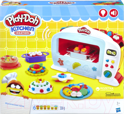 Набор для лепки Hasbro Play-Doh Чудо печь / B9740