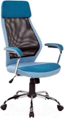 Кресло офисное Signal Q-336 (синий/черный)