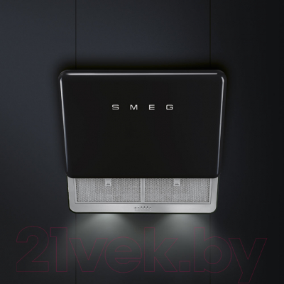 Вытяжка наклонная Smeg KFAB75BL