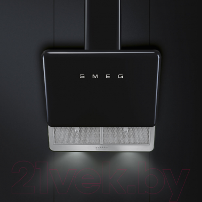 Вытяжка наклонная Smeg KFAB75BL