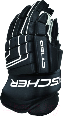 Перчатки хоккейные Fischer CT150 (р-р 14, черный)
