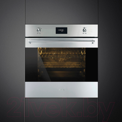 Электрический духовой шкаф Smeg SFP6372X