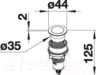 Мойка кухонная Blanco Claron 700-IF/А / 521634 (с клапаном-автоматом)