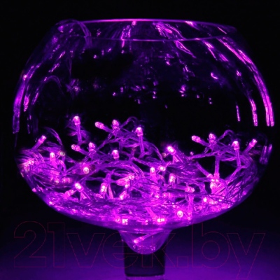 Светодиодная гирлянда Luazon Метраж 187167 (20м, фиолетовый)