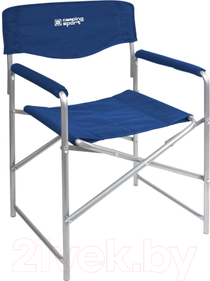 Кресло складное Ника Привал / КС3 (синий)