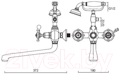 Смеситель Gerhans K13101G