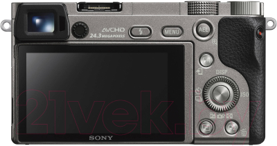Беззеркальный фотоаппарат Sony Alpha A6000 Kit 16-50mm / ILCE-6000LH (графит)