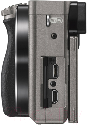 Беззеркальный фотоаппарат Sony Alpha A6000 Kit 16-50mm / ILCE-6000LH (графит)