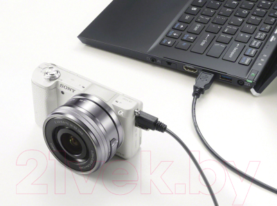 Беззеркальный фотоаппарат Sony Alpha A5100 Kit 16-50mm / ILCE-5100LW (белый)
